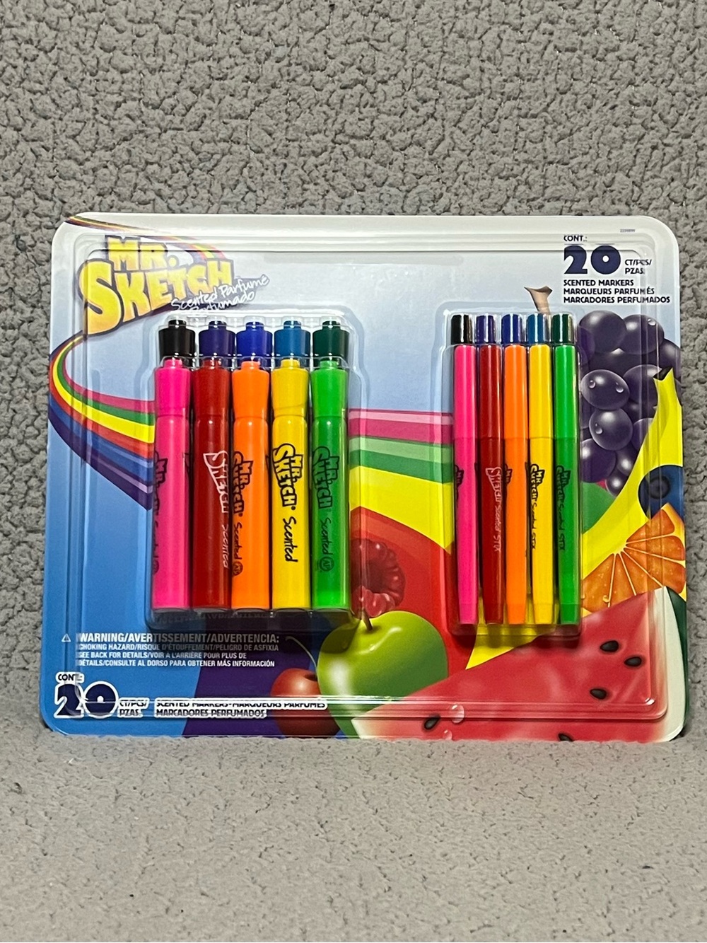 Mr. Sketch Scented Markers Variety Pack 20 Count Chisel & Fine Tip NIB